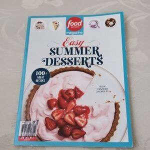 4/$15 Food Network Magazine - Easy Summer Desserts 9/23
